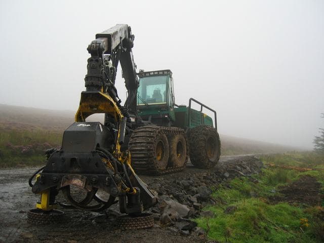 Harvester forestier Timberjack